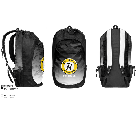 Gear Bag, Cleveland heights, Football, Teamtime, Team time, sublimation, custom sports apparel, team uniforms, spirit wear, spiritwear, sports uniforms, custom shirts, team store, custom team store, fundraiser sports, apparel fundraiser
