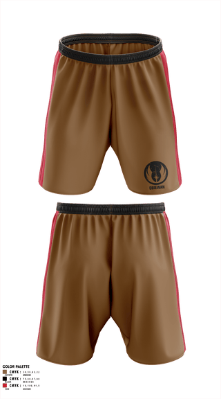 Athletic Shorts With Pockets, ObieWan, , Teamtime, Team time, sublimation, custom sports apparel, team uniforms, spirit wear, spiritwear, sports uniforms, custom shirts, team store, custom team store, fundraiser sports, apparel fundraiser