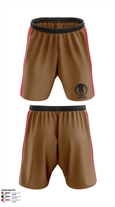 ObieWan 23588262 Athletic Shorts With Pockets - 1