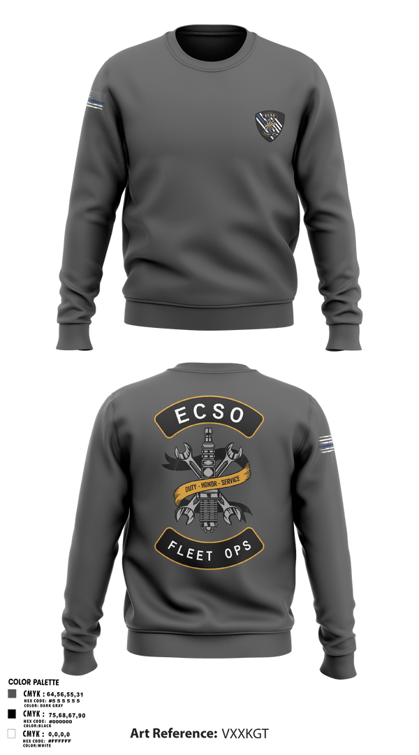 Crew Neck Sweatshirt, Fleet Opps, Police, Teamtime, Team time, sublimation, custom sports apparel, team uniforms, spirit wear, spiritwear, sports uniforms, custom shirts, team store, custom team store, fundraiser sports, apparel fundraiser