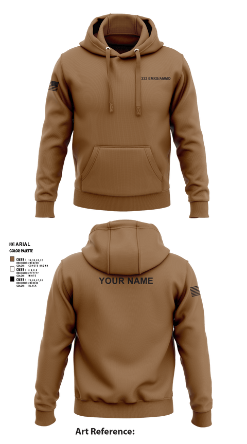 Hoodie, 332 EMXS/AMMO, Air Force, Teamtime, Team time, sublimation, custom sports apparel, team uniforms, spirit wear, spiritwear, sports uniforms, custom shirts, team store, custom team store, fundraiser sports, apparel fundraiser