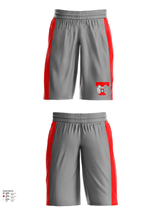 Mens Basketball Shorts, TMG Lions, Men's Basketball, Teamtime, Team time, sublimation, custom sports apparel, team uniforms, spirit wear, spiritwear, sports uniforms, custom shirts, team store, custom team store, fundraiser sports, apparel fundraiser