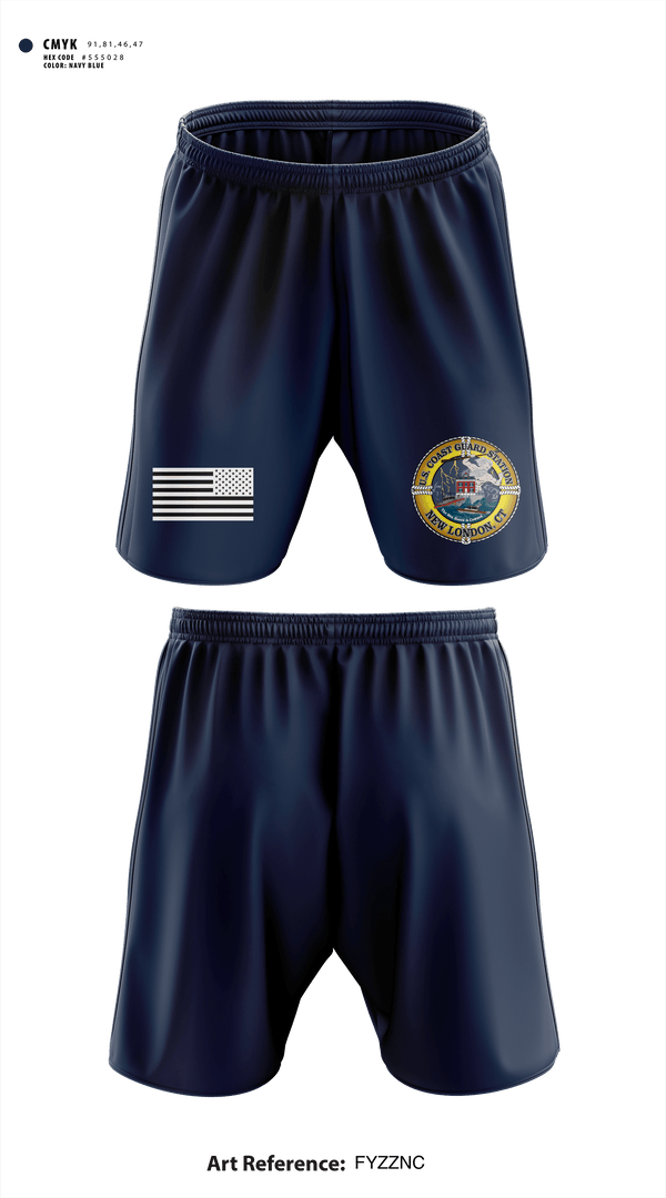 Athletic Shorts With Pockets, Station New London, Coast Guard, Teamtime, Team time, sublimation, custom sports apparel, team uniforms, spirit wear, spiritwear, sports uniforms, custom shirts, team store, custom team store, fundraiser sports, apparel fundraiser