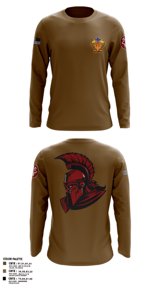 Long Sleeve Performance Shirt, Kenner Army Health Clinic, , Teamtime, Team time, sublimation, custom sports apparel, team uniforms, spirit wear, spiritwear, sports uniforms, custom shirts, team store, custom team store, fundraiser sports, apparel fundraiser