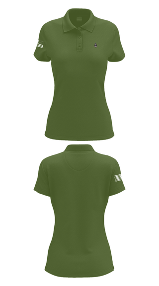 Women's Short Sleeve Performance Polo, 56th SOF CBRN Company, Army, Teamtime, Team time, sublimation, custom sports apparel, team uniforms, spirit wear, spiritwear, sports uniforms, custom shirts, team store, custom team store, fundraiser sports, apparel fundraiser