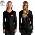 Belle Chasse High School Volleyball 45149248 Women's Long Sleeve V-neck Shirt - 1