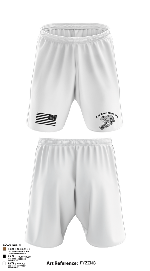 Athletic Shorts With Pockets, B co 224th MI BN MX, Army, Teamtime, Team time, sublimation, custom sports apparel, team uniforms, spirit wear, spiritwear, sports uniforms, custom shirts, team store, custom team store, fundraiser sports, apparel fundraiser