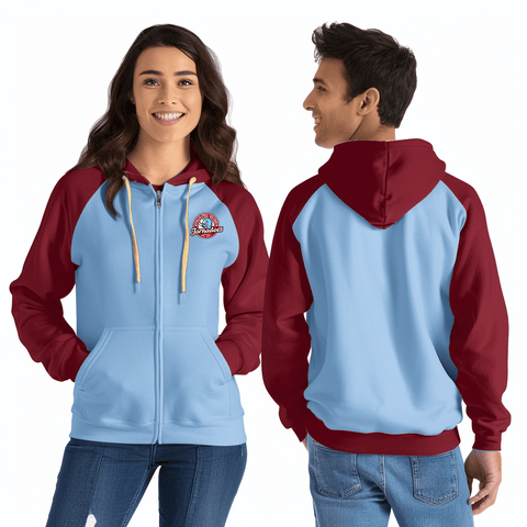 Zip Hoodie, Talladega College Volleyball, Women's Volleyball, Teamtime, Team time, sublimation, custom sports apparel, team uniforms, spirit wear, spiritwear, sports uniforms, custom shirts, team store, custom team store, fundraiser sports, apparel fundraiser