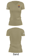 270th MP CO 56608510 Women's Short Sleeve V-neck Shirt - 84