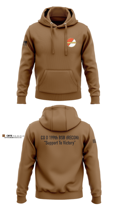 Co D 199TH BSB RECON 1334677 Hoodie - 3