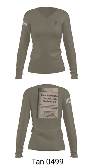 Women's Long Sleeve Vneck Shirt, 526th TFS, , Teamtime, Team time, sublimation, custom sports apparel, team uniforms, spirit wear, spiritwear, sports uniforms, custom shirts, team store, custom team store, fundraiser sports, apparel fundraiser