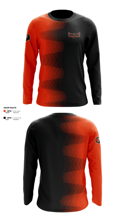 Thunderhawks 38651348 Long Sleeve Performance Shirt - 1