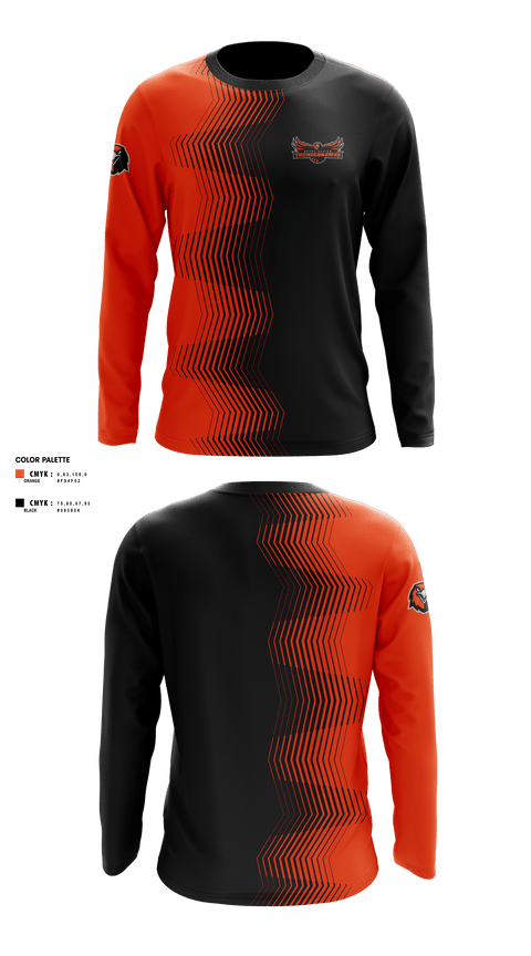 Long Sleeve Performance Shirt, Thunderhawks, Baseball, Teamtime, Team time, sublimation, custom sports apparel, team uniforms, spirit wear, spiritwear, sports uniforms, custom shirts, team store, custom team store, fundraiser sports, apparel fundraiser