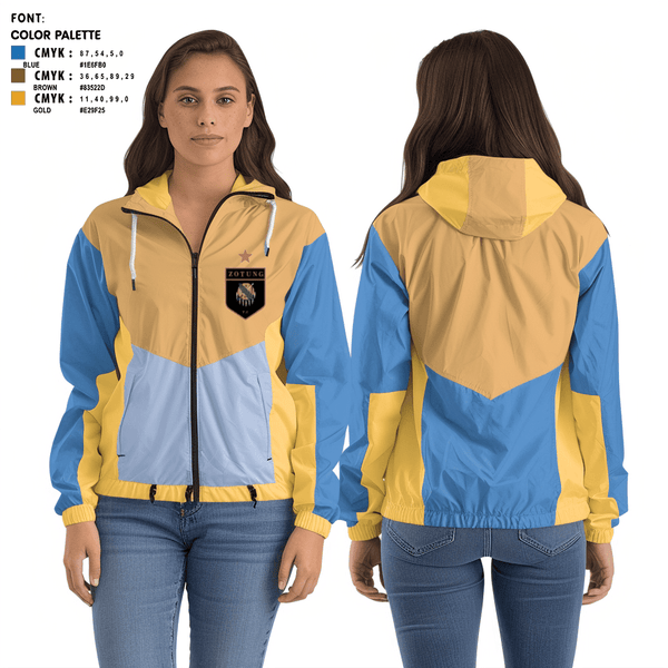 Windbreaker, Oklahoma Zotung Volleyball Club, Women's Volleyball, Teamtime, Team time, sublimation, custom sports apparel, team uniforms, spirit wear, spiritwear, sports uniforms, custom shirts, team store, custom team store, fundraiser sports, apparel fundraiser