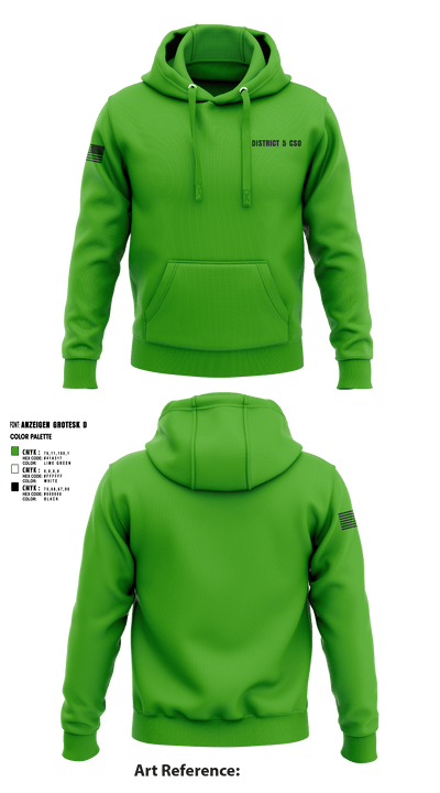 District 5 CSO 28339770 Hoodie - 1