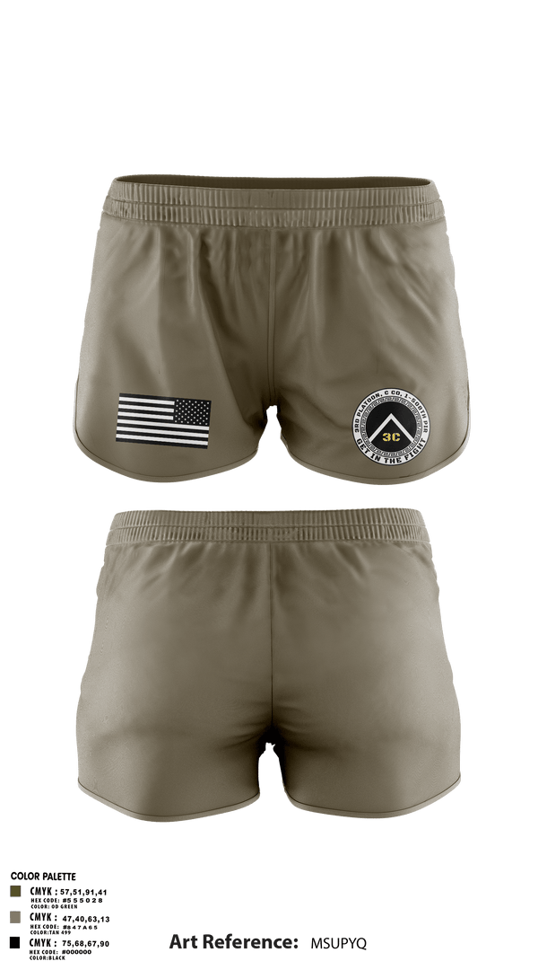 Ranger Panties, 3rd Platoon, CCo, 1-508th PIR, , Teamtime, Team time, sublimation, custom sports apparel, team uniforms, spirit wear, spiritwear, sports uniforms, custom shirts, team store, custom team store, fundraiser sports, apparel fundraiser