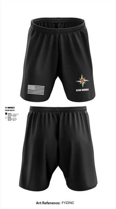 NCOA Hawaii 27684914 Athletic Shorts With Pockets - 1