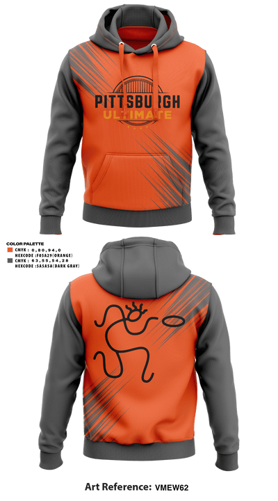 Pittsburgh Ultimate 58668792 Hoodie - 1