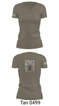 SCMIC MTT 31466720 Women's Short Sleeve V-neck Shirt - 68