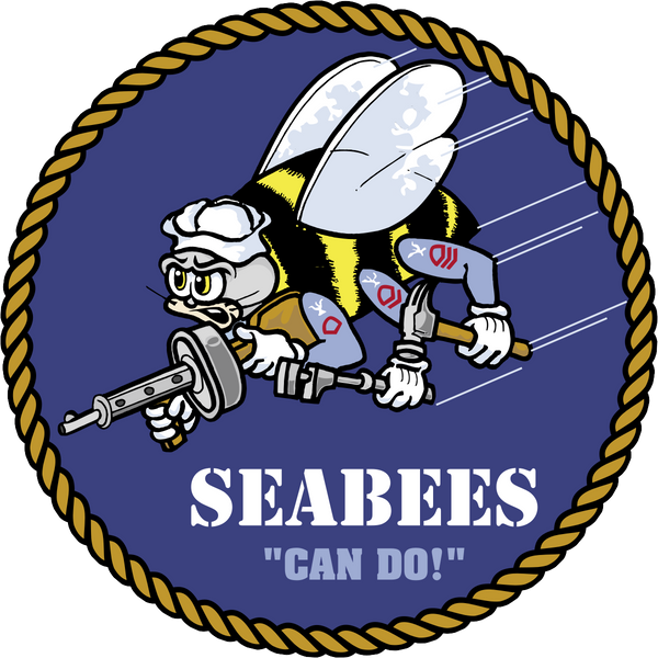 Seabees 38921664 Stainless Steel Water Bottle with a Straw Lid