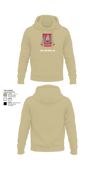 Hoodie, 37th engineer bn, Army, Teamtime, Team time, sublimation, custom sports apparel, team uniforms, spirit wear, spiritwear, sports uniforms, custom shirts, team store, custom team store, fundraiser sports, apparel fundraiser