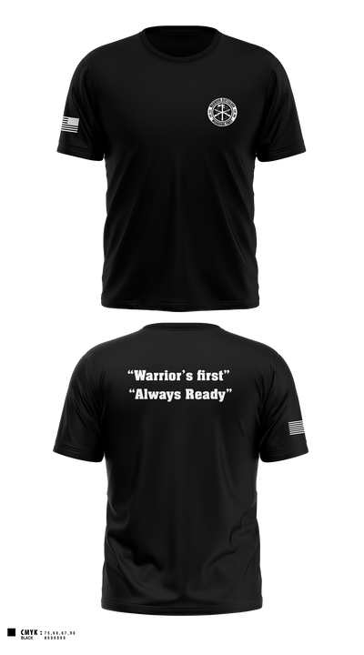 Warrior battalion 86966643 Old School Cotton Feel Shirt - 1
