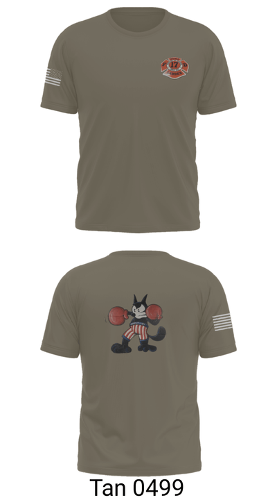 Station 17 90586189 Old School Cotton Feel Shirt - 70