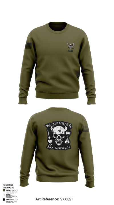 USS Midway 88588581 Crew Neck Sweatshirt - 57