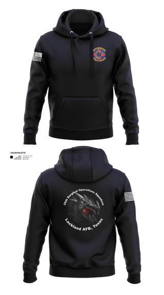 Hoodie, 59th Surgical Operations Squadron, Air Force, Teamtime, Team time, sublimation, custom sports apparel, team uniforms, spirit wear, spiritwear, sports uniforms, custom shirts, team store, custom team store, fundraiser sports, apparel fundraiser