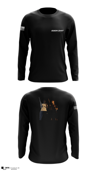 UCF ROTC 73705907 Long Sleeve Performance Shirt - 1