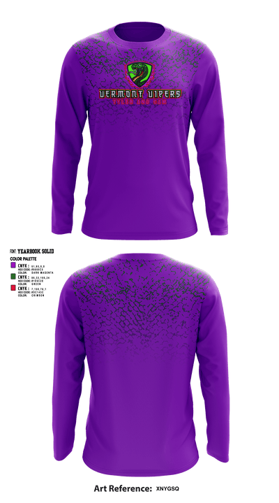 Vipers 19405327 Long Sleeve Performance Shirt - 1