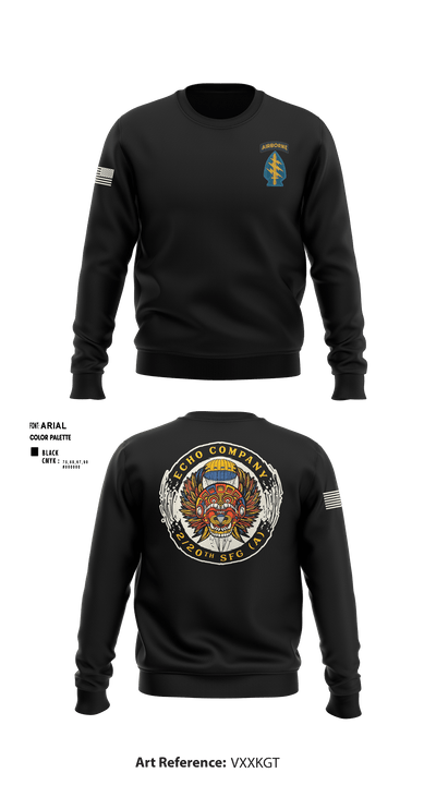 ECHO 20th SFG 77896328 Crew Neck Sweatshirt - 1