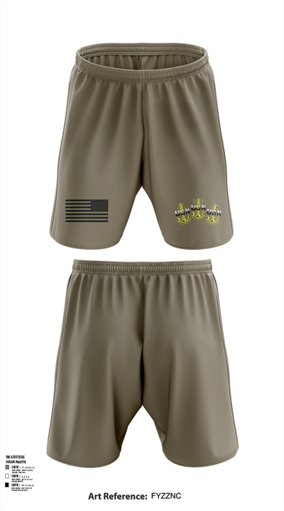 NAFEC CPO Mess 77271572 Athletic Shorts With Pockets - 11