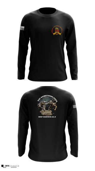 Long Sleeve Performance Shirt, Clb-5, Marines, Teamtime, Team time, sublimation, custom sports apparel, team uniforms, spirit wear, spiritwear, sports uniforms, custom shirts, team store, custom team store, fundraiser sports, apparel fundraiser
