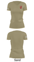 Bravo Battery, 6th Battalion, 10th Field Artillery 85654771 Women's Short Sleeve V-neck Shirt - 88
