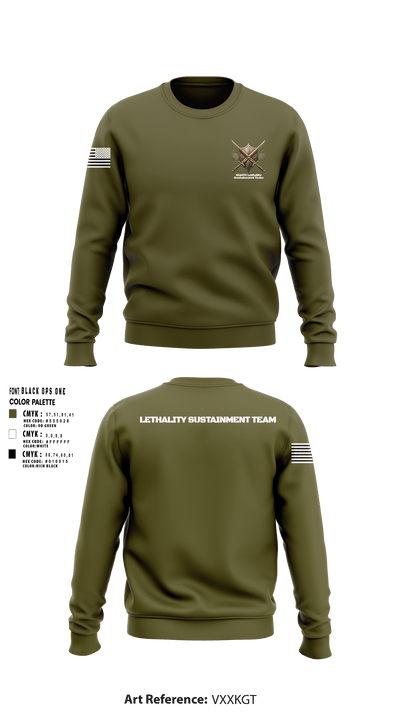 National Guard Marksmanship Training Center 55700676 Crew Neck Sweatshirt - 3