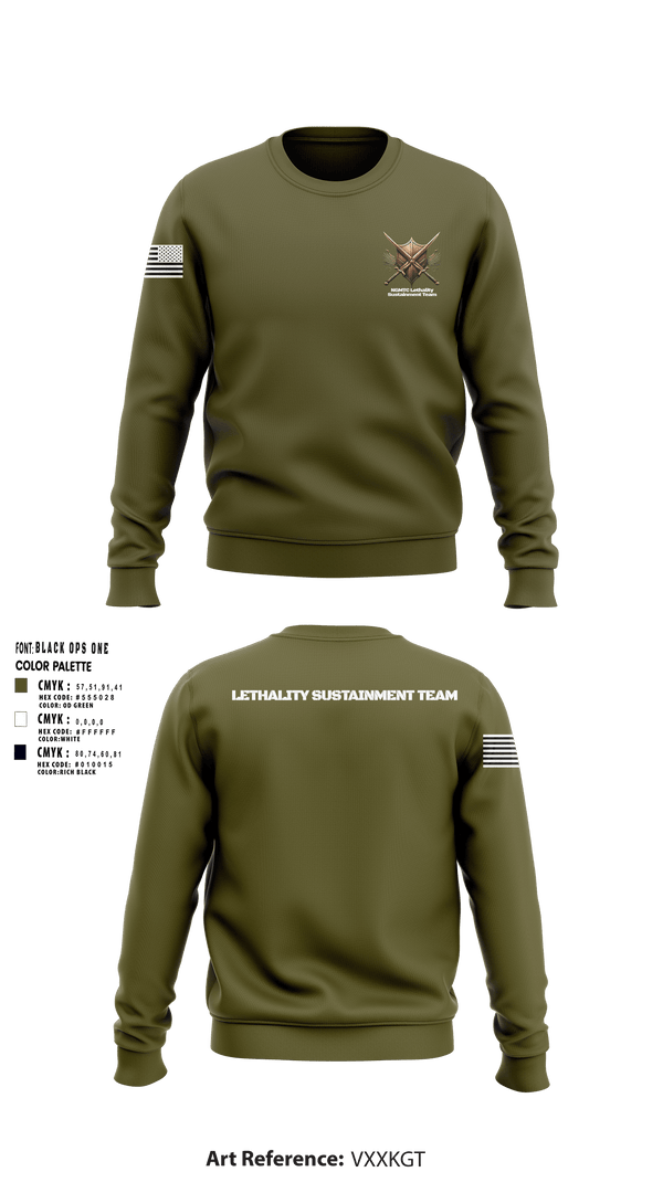 Crew Neck Sweatshirt, National Guard Marksmanship Training Center, National Guard, Teamtime, Team time, sublimation, custom sports apparel, team uniforms, spirit wear, spiritwear, sports uniforms, custom shirts, team store, custom team store, fundraiser sports, apparel fundraiser