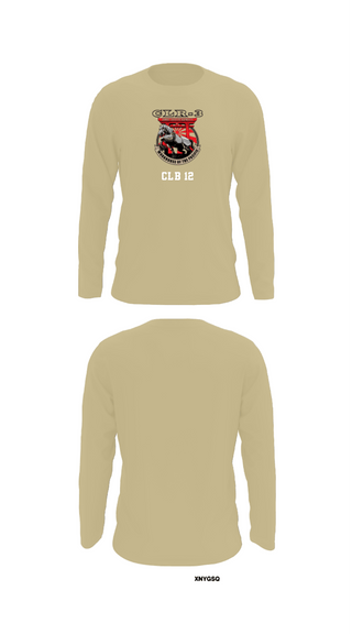 Long Sleeve Performance Shirt, CLB 12, Marines, Teamtime, Team time, sublimation, custom sports apparel, team uniforms, spirit wear, spiritwear, sports uniforms, custom shirts, team store, custom team store, fundraiser sports, apparel fundraiser