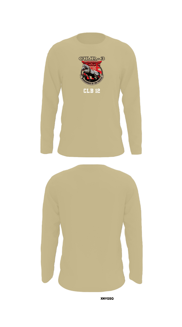 Long Sleeve Performance Shirt, CLB 12, Marines, Teamtime, Team time, sublimation, custom sports apparel, team uniforms, spirit wear, spiritwear, sports uniforms, custom shirts, team store, custom team store, fundraiser sports, apparel fundraiser