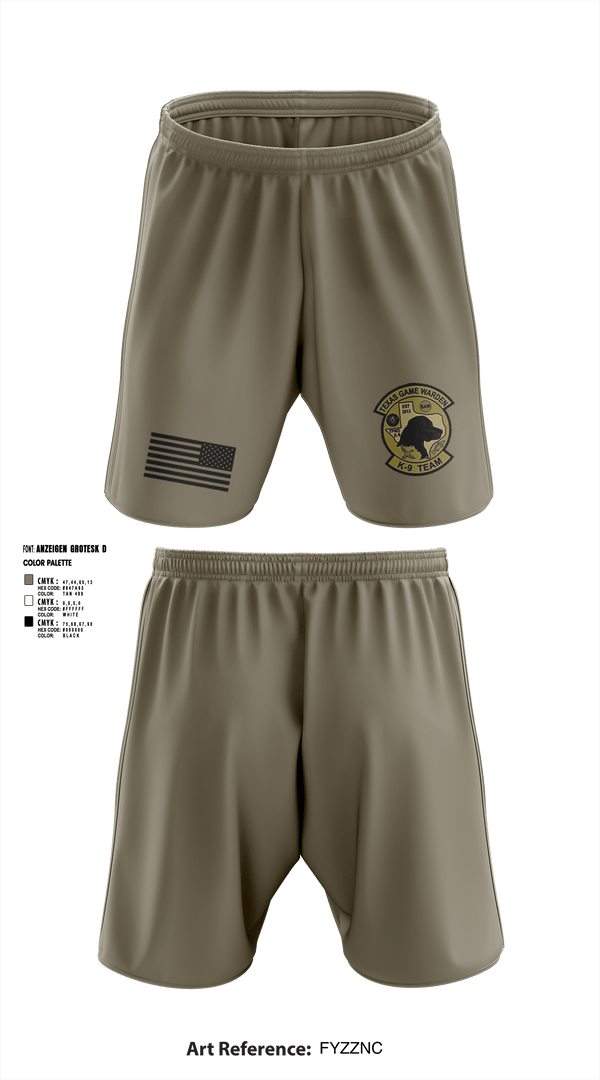 Athletic Shorts With Pockets, TXGW K9, Police, Teamtime, Team time, sublimation, custom sports apparel, team uniforms, spirit wear, spiritwear, sports uniforms, custom shirts, team store, custom team store, fundraiser sports, apparel fundraiser