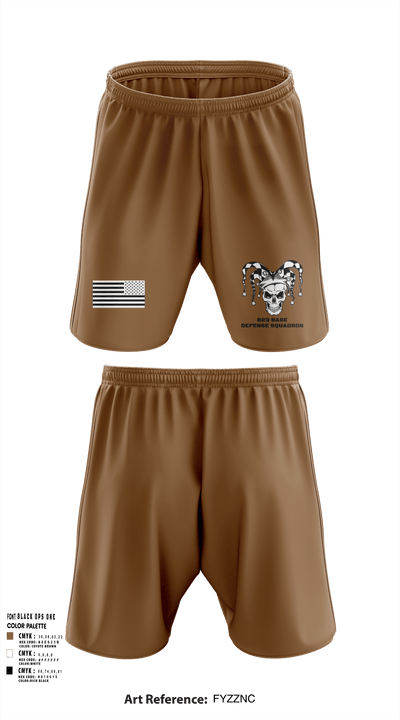823 Base Defense Squadron 41934772 Athletic Shorts With Pockets - 1