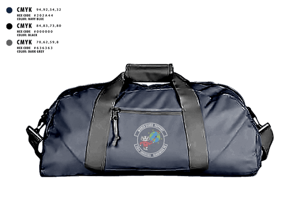 Duffle Bag, 115 LRS, Air Force, Teamtime, Team time, sublimation, custom sports apparel, team uniforms, spirit wear, spiritwear, sports uniforms, custom shirts, team store, custom team store, fundraiser sports, apparel fundraiser