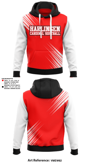 Hoodie, Harlingen Cardinal Softball, Softball, Teamtime, Team time, sublimation, custom sports apparel, team uniforms, spirit wear, spiritwear, sports uniforms, custom shirts, team store, custom team store, fundraiser sports, apparel fundraiser