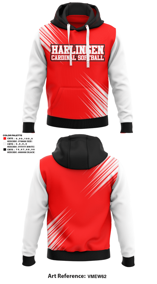 Hoodie, Harlingen Cardinal Softball, Softball, Teamtime, Team time, sublimation, custom sports apparel, team uniforms, spirit wear, spiritwear, sports uniforms, custom shirts, team store, custom team store, fundraiser sports, apparel fundraiser