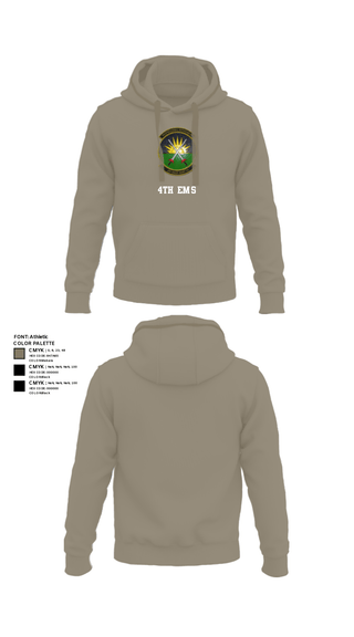 Hoodie, 4th EMS, Air Force, Teamtime, Team time, sublimation, custom sports apparel, team uniforms, spirit wear, spiritwear, sports uniforms, custom shirts, team store, custom team store, fundraiser sports, apparel fundraiser