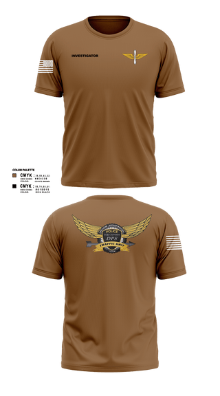 Short Sleeve Performance Shirt, Investigator, Army, Teamtime, Team time, sublimation, custom sports apparel, team uniforms, spirit wear, spiritwear, sports uniforms, custom shirts, team store, custom team store, fundraiser sports, apparel fundraiser