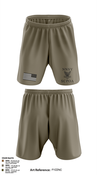 Athletic Shorts With Pockets, NNSY SCPOA, Navy, Teamtime, Team time, sublimation, custom sports apparel, team uniforms, spirit wear, spiritwear, sports uniforms, custom shirts, team store, custom team store, fundraiser sports, apparel fundraiser