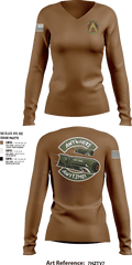 340th Flying Training Group 94922399 Women's Long Sleeve V-neck Shirt - 1