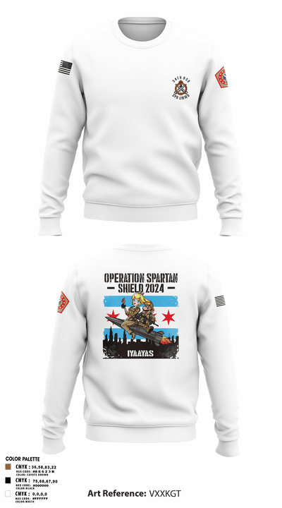 34th DSB 82361505 Crew Neck Sweatshirt - 2