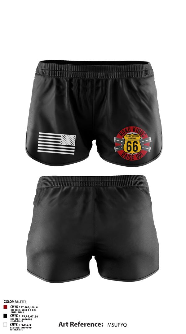 Ranger Panties, 66 Transportation Company, , Teamtime, Team time, sublimation, custom sports apparel, team uniforms, spirit wear, spiritwear, sports uniforms, custom shirts, team store, custom team store, fundraiser sports, apparel fundraiser